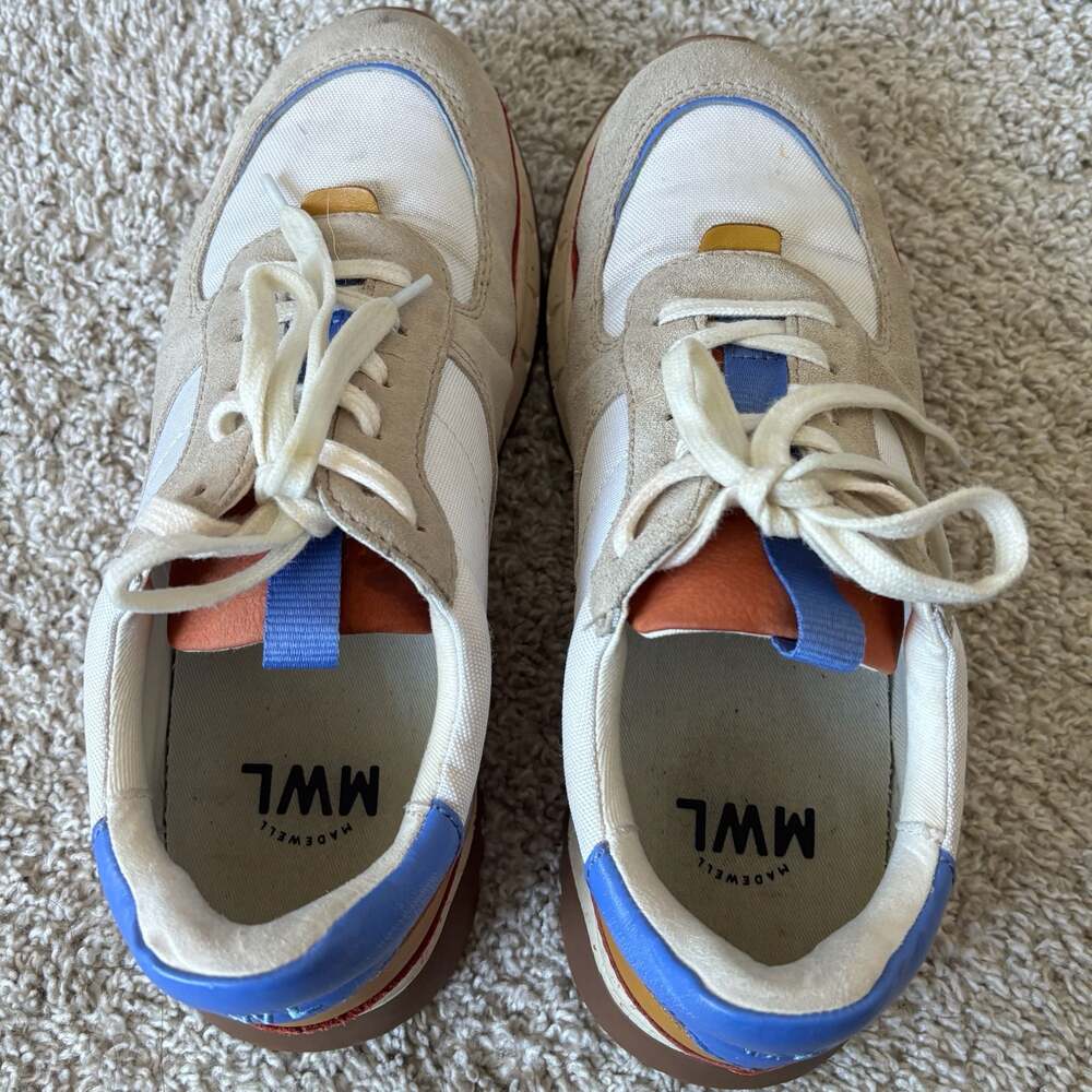 Madewell MWL Retro Trainer Sneakers Multi-Color